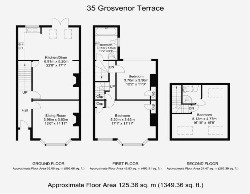 35 Grosvenor Terrace - 3 Bed Sleeps 6, 5 Min Walk From York City Centre Exterior foto