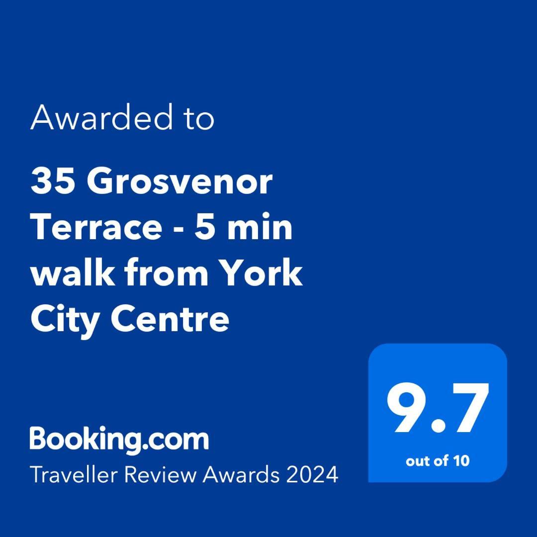35 Grosvenor Terrace - 3 Bed Sleeps 6, 5 Min Walk From York City Centre Exterior foto